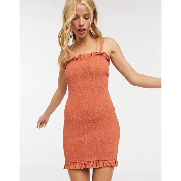 Charlie Holiday Cha Cha Dress In Rust - Picture 2 of 12